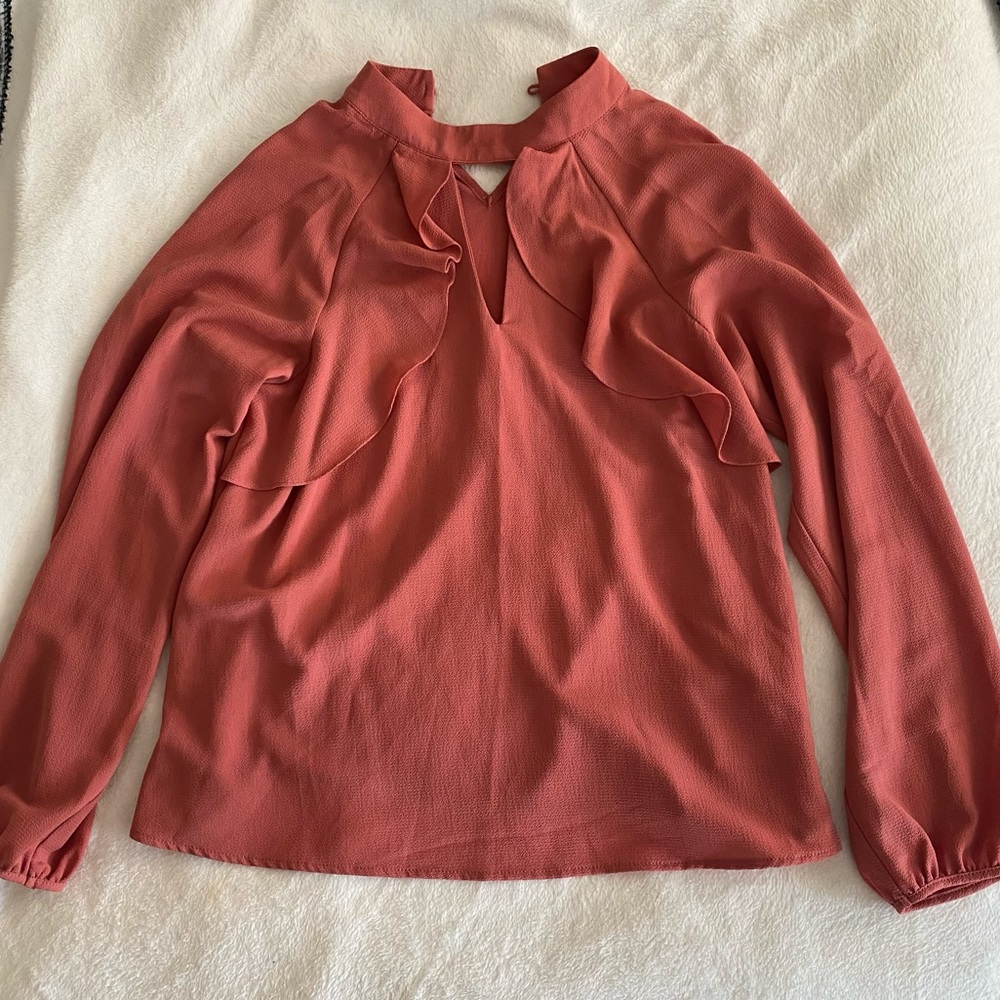 Blouse with Ruffles